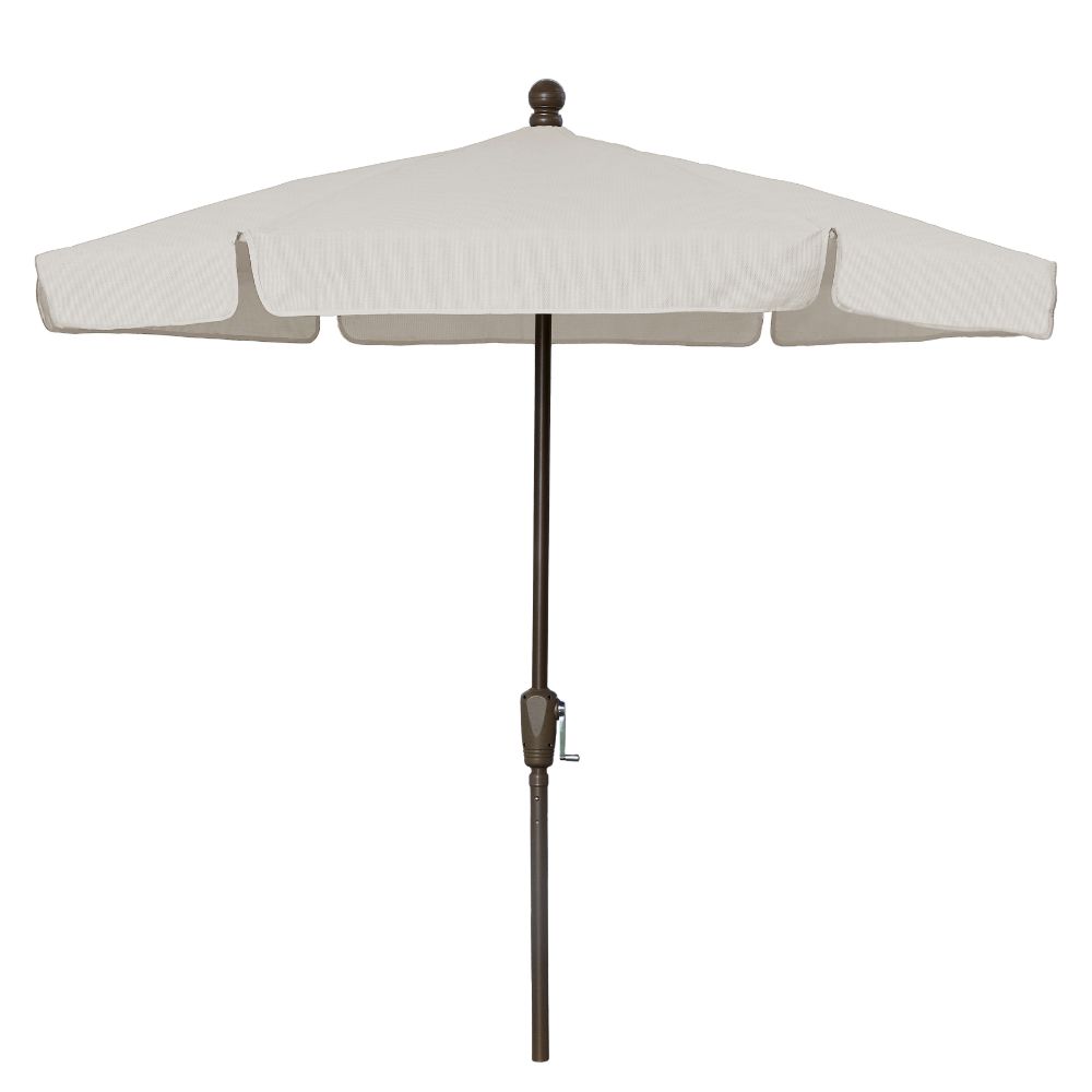 Fiberbuilt Umbrellas & Cushions 7GCRCB-Natural 7.5